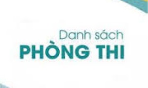 Danh sách phòng thi nâng ngạch chuyên viên chính năm 2016